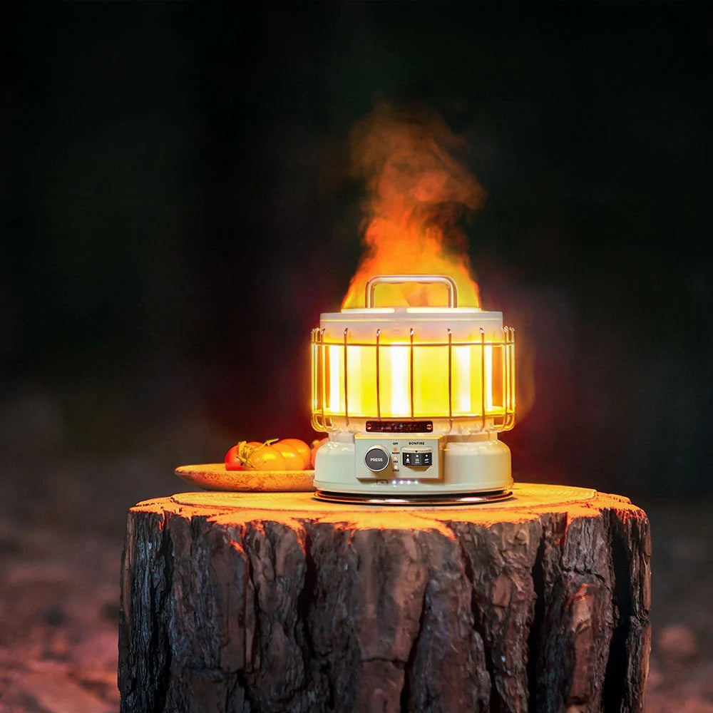 LumaTrail LANTERN - 3-in-1 Vintage Lantern with Flame